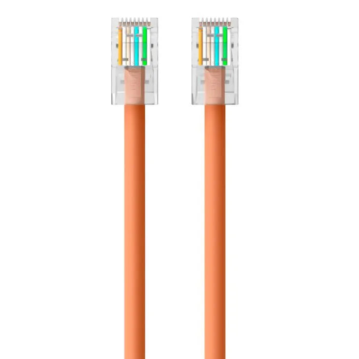 RJ45 CAT-5e Patch Cable, Orange