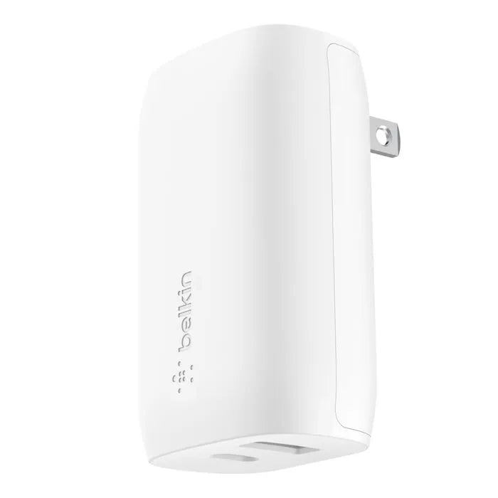 Dual Wall Charger with PPS 37W, White