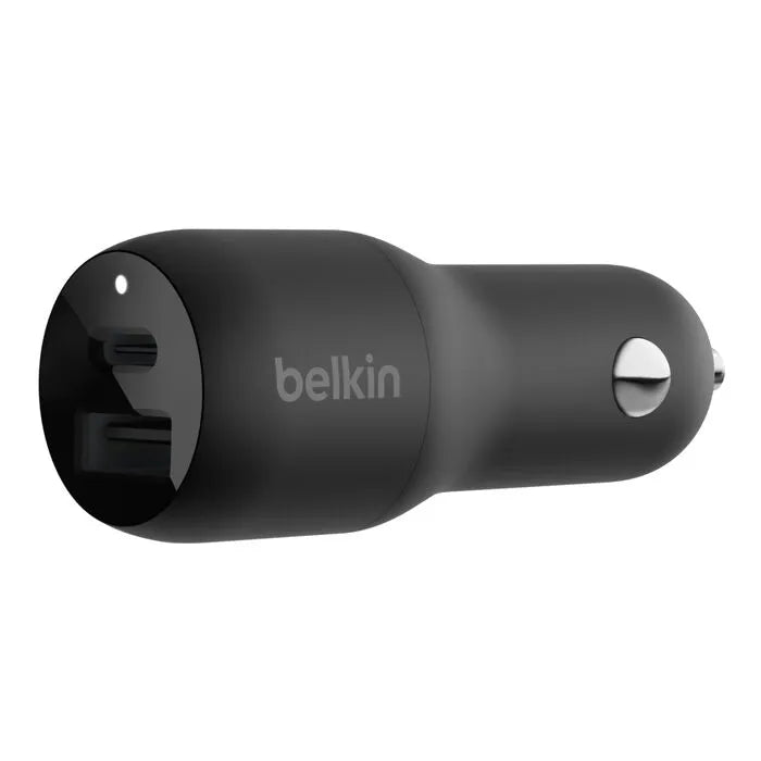 Dual Car Charger with PPS 37W, Black