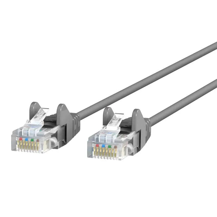 CAT6 Slim Gigabit Snagless UTP Ethernet Cable, Gray