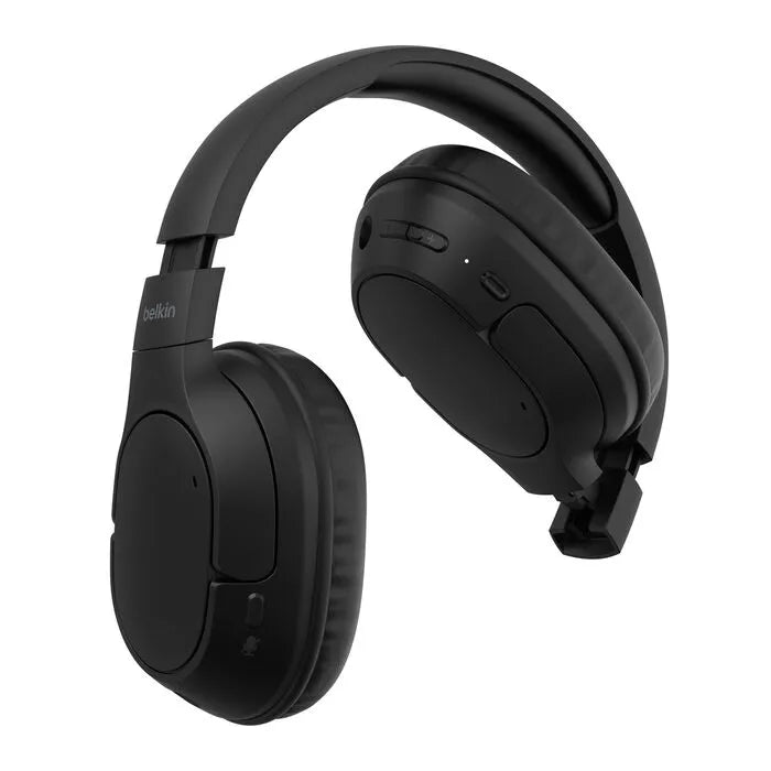 Wireless Over-Ear Headphones, Black