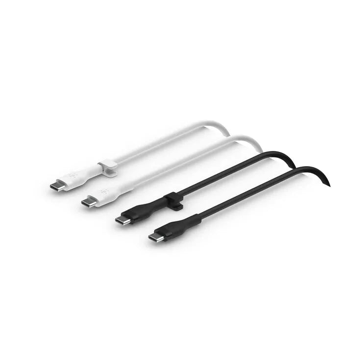 USB-C to USB-C Cable 60W, Black/White
