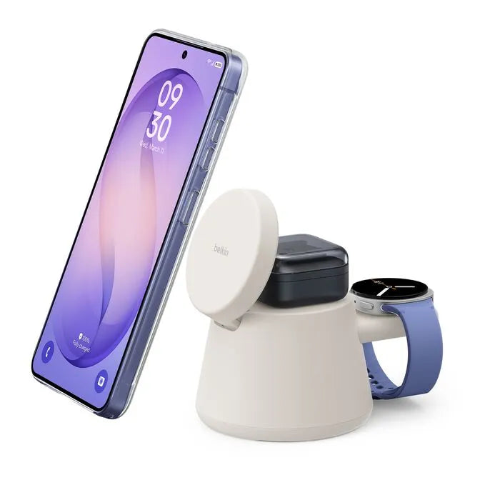 Modular Charging Dock with Qi2 25W, Sand