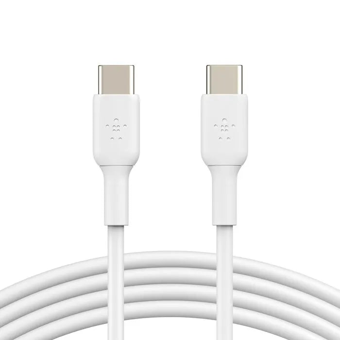 USB-C to USB-C Cable (1m / 3.3ft,, White