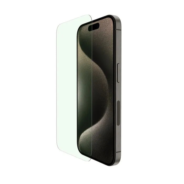 UltraGlass 2 Blue Light Filter Screen Protector for iPhone 15 Pro - Application System