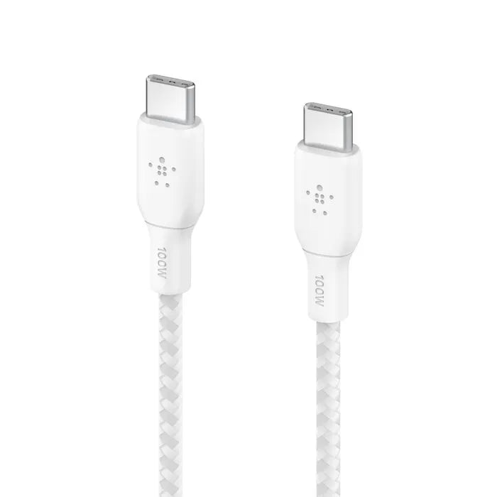USB-C to USB-C Cable 100W, White
