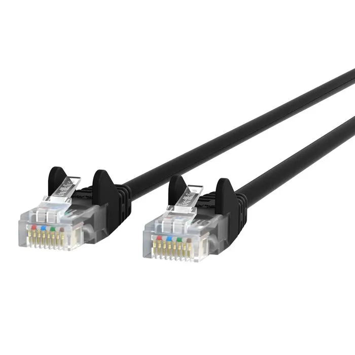 CAT6 Ethernet Patch Cable Snagless, RJ45, M/M, Black