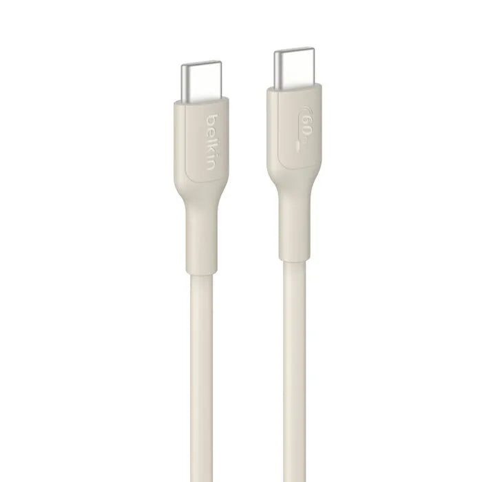 USB-C to USB-C Cable 60W,, Sand
