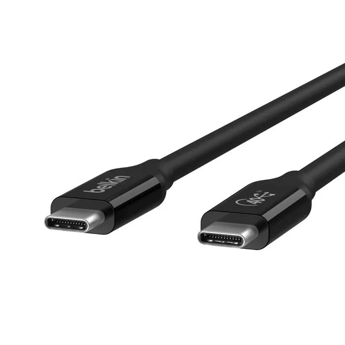 USB4 Cable, 100W + 40Gbps, Black