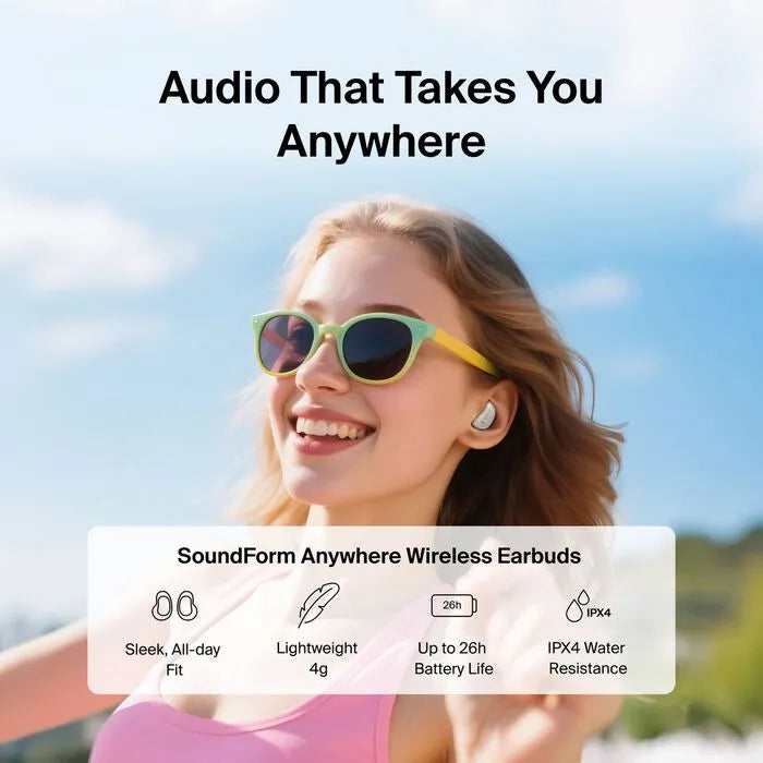 True Wireless Earbuds, Sand