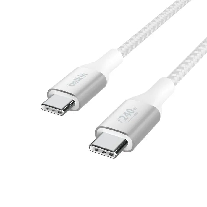 USB-C to USB-C Cable 240W, White