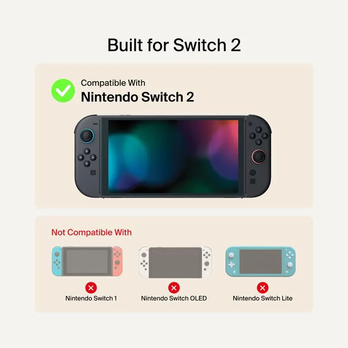 Charging Case for Nintendo Switch 2, Charcoal