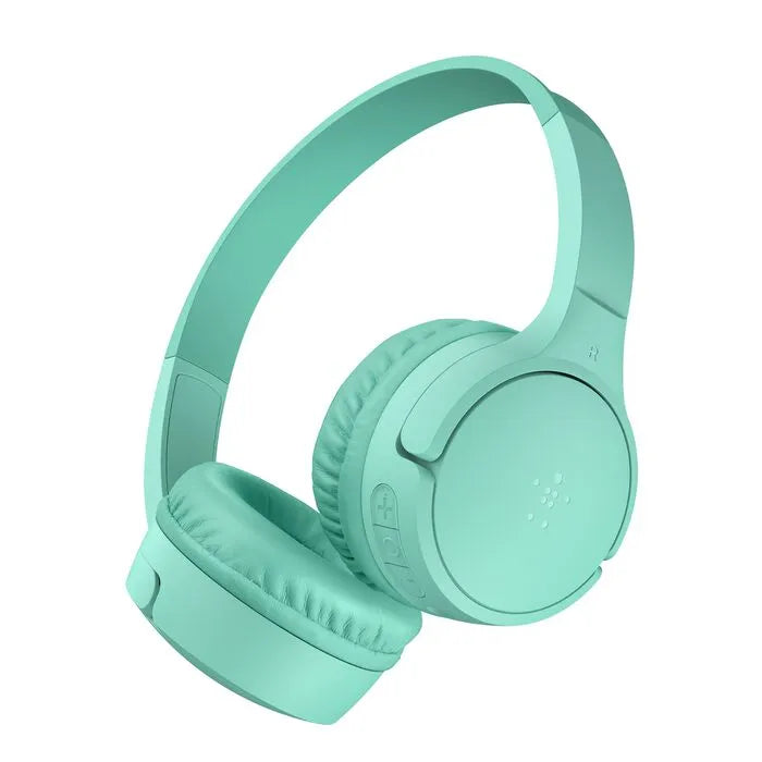 Wireless On-Ear Headphones for Kids, Mint