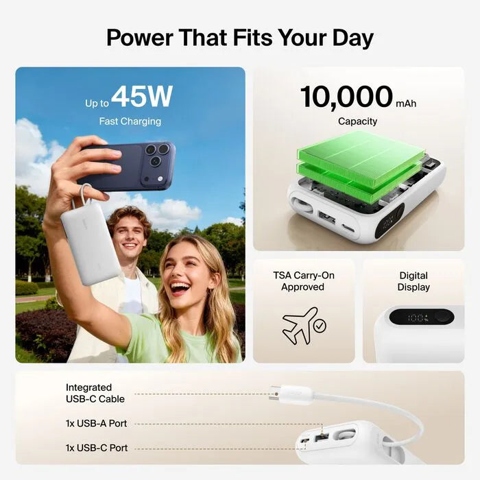 Power Bank, White