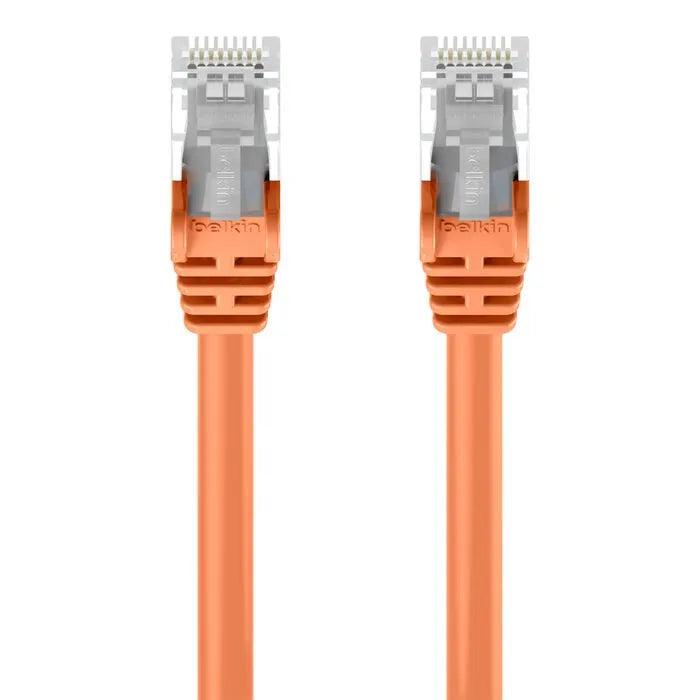 CAT6 Ethernet Patch Cable Snagless, RJ45, M/M, Orange