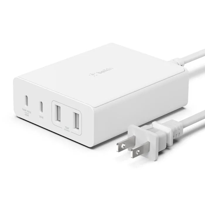 4-Port GaN Charger 108W, White