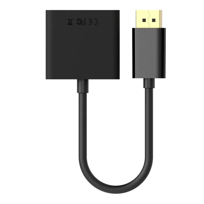 DisplayPort to DVI Adapter, M/F, 1080p