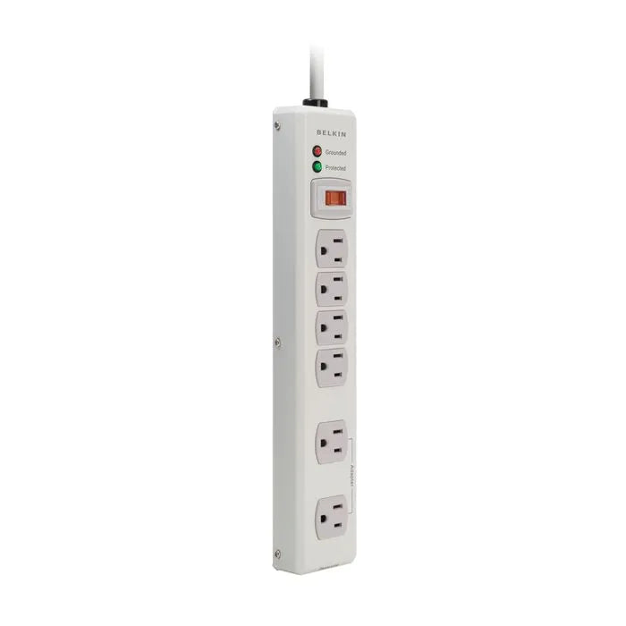 6-Outlet Metal Surge Protector