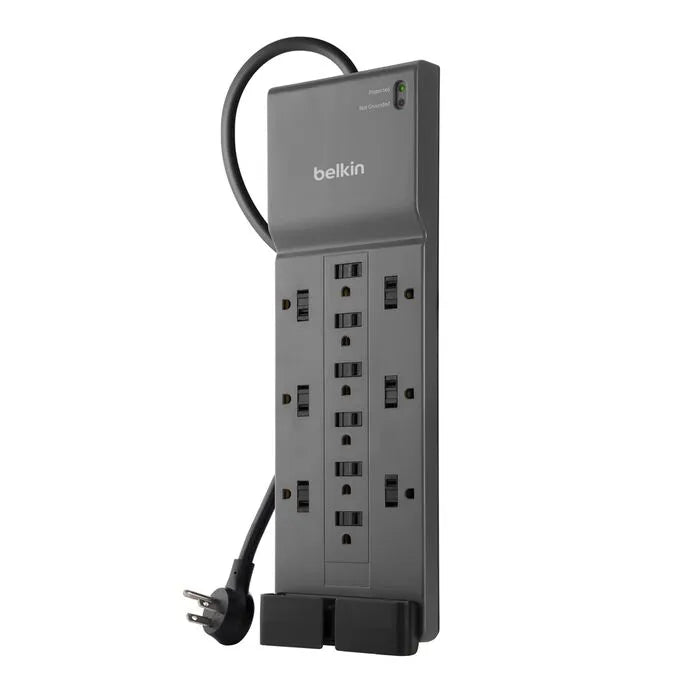 12-Outlet Home/Office Surge Protector with 8-foot cord