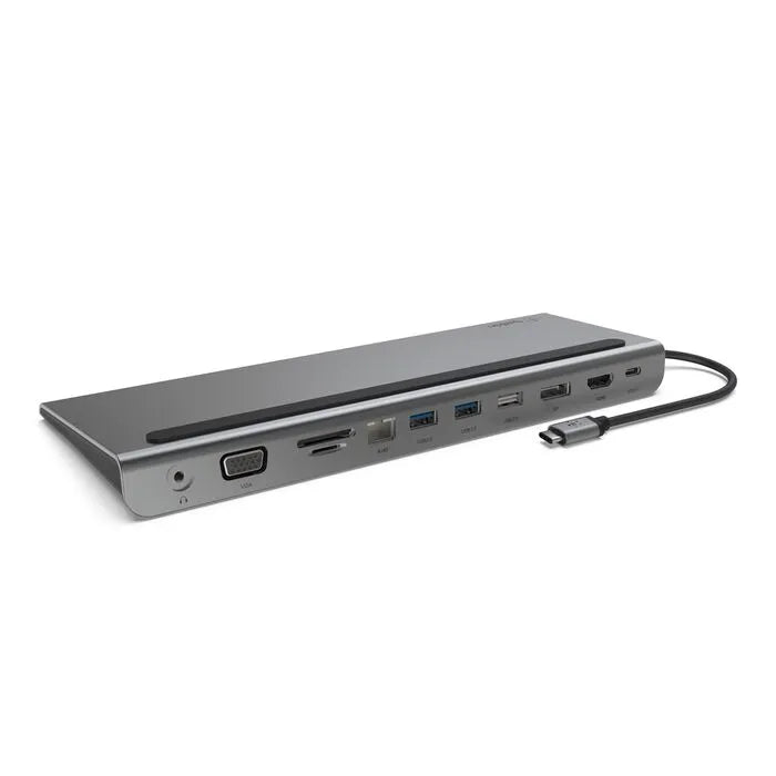 USB-C 11-in-1 Multiport Dock (Certified Refurbished), Space Gray