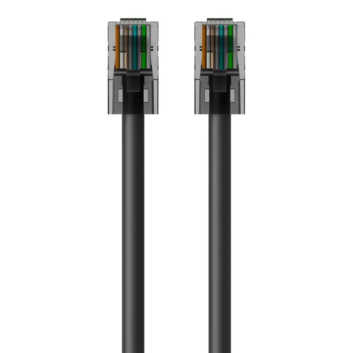 CAT6 Ethernet Patch Cable, RJ45, M/M, Black
