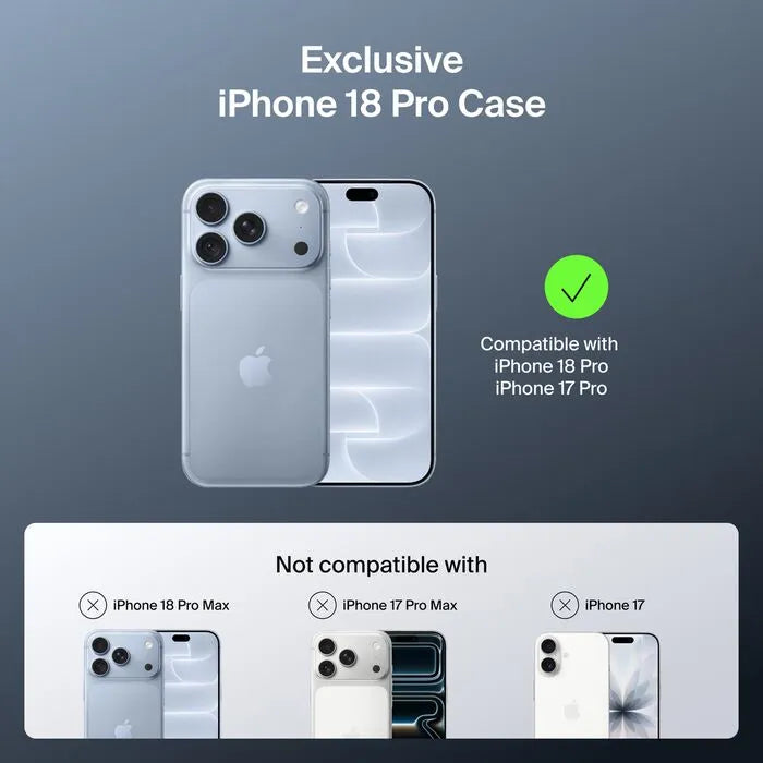 Clear Series with Kickstand Case for iPhone 18 Pro
