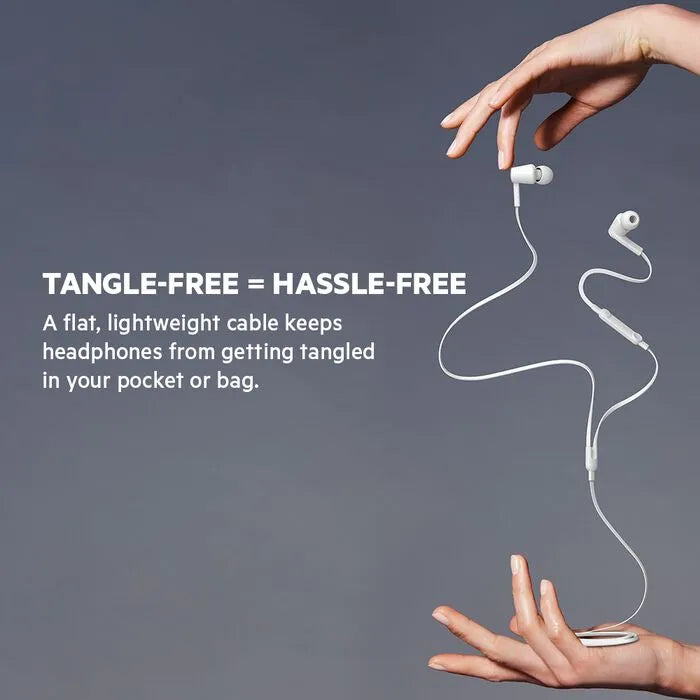 Wired Earbuds with Lightning Connector, White