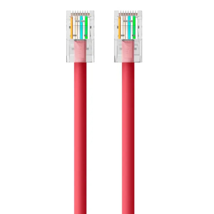 RJ45 CAT-5e Patch Cable, Red