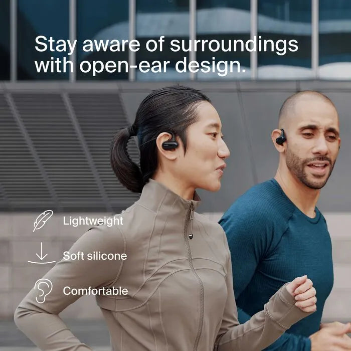 Open-Ear Wireless Earbuds, Black