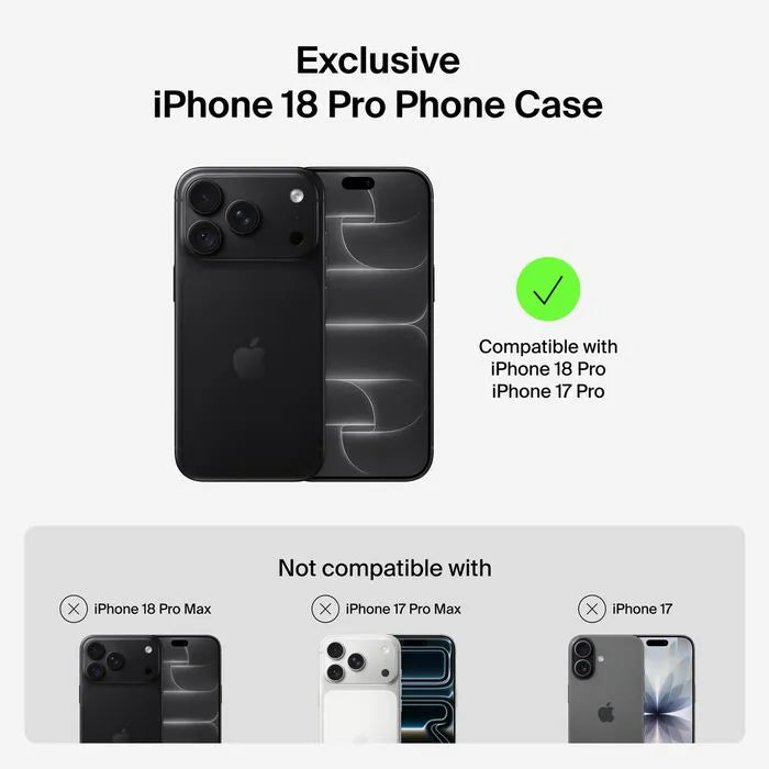 Protect+ Series Case for iPhone 18 Pro, Black