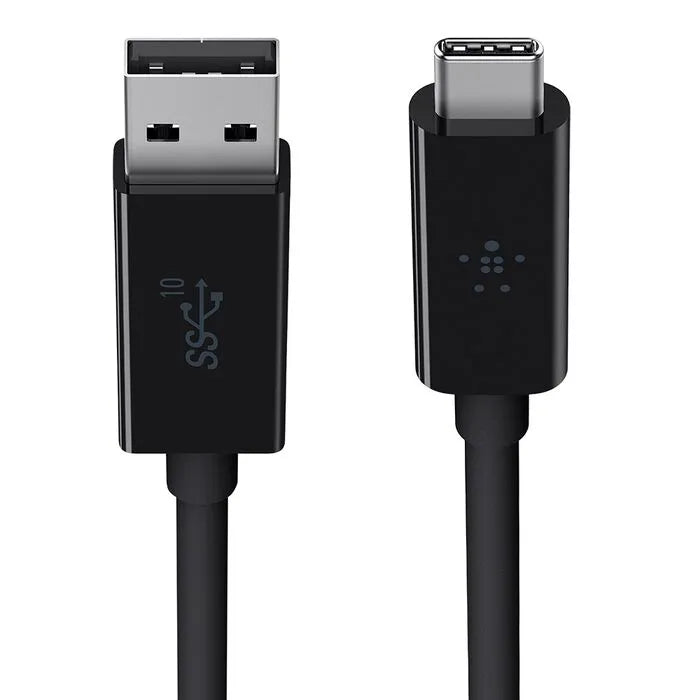 3.1 USB-A to USB-C Cable (USB-C Cable), Black