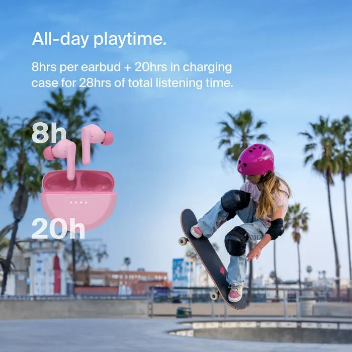 Wireless Earbuds for Kids, Pink