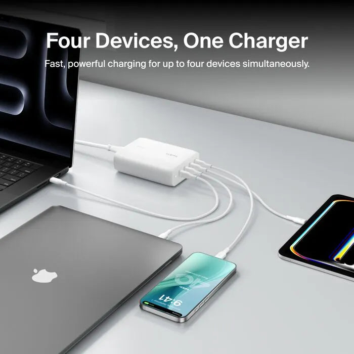 200W 4-Port USB-C GaN Charger