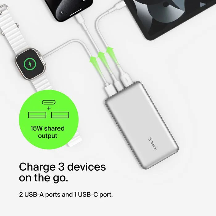 Power Bank, Silver