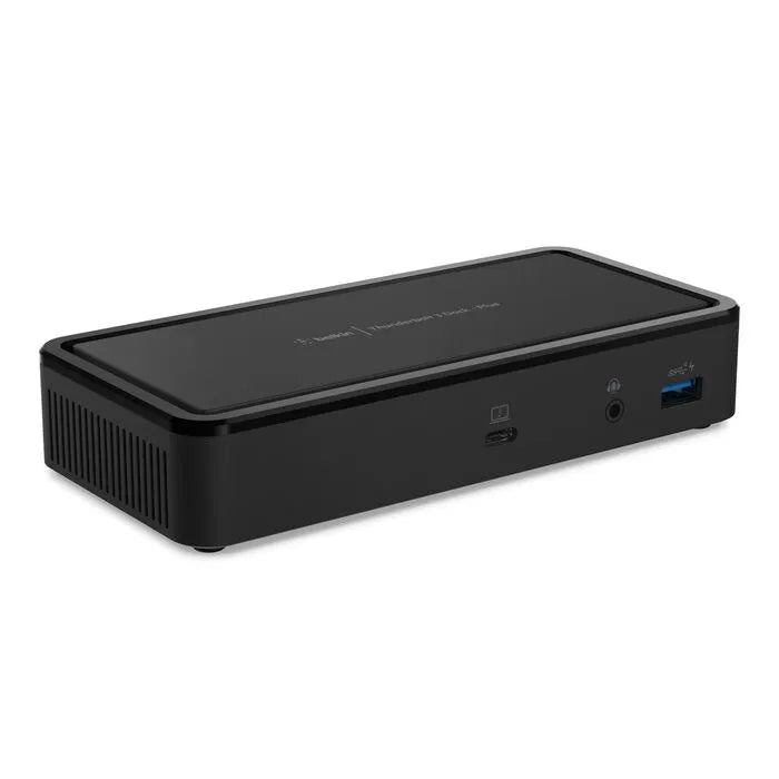 Thunderbolt 3 Dock Plus (Certified Refurbished), Black