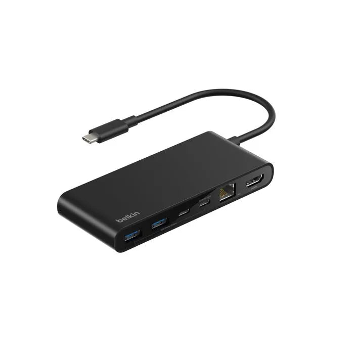 8-Port USB-C Hub with 2.5Gb Ethernet, Black