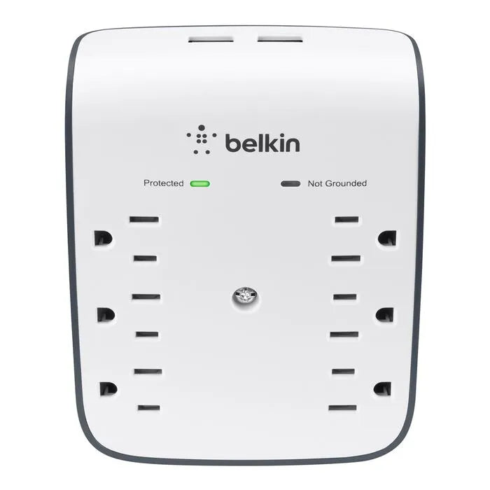 USB Wall Mount (10 Watts, Combined), White