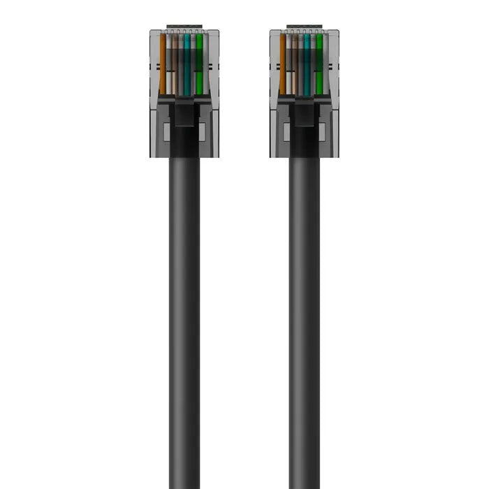 CAT6 Ethernet Patch Cable, RJ45, M/M, Black