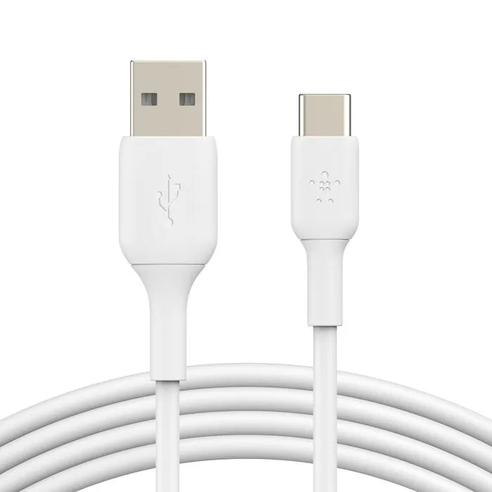 USB-C to USB-A Cable (2m / 6.6ft,, White