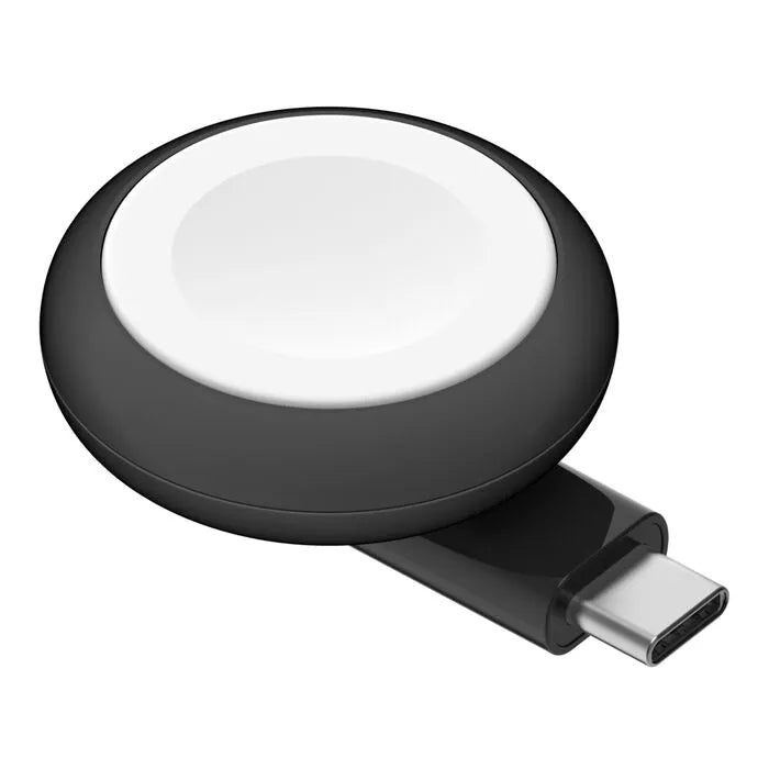 Portable USB-C Apple Watch Charger, Black