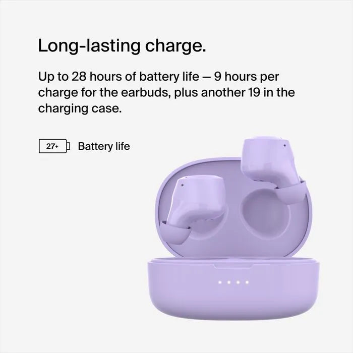 True Wireless Earbuds, Lavender