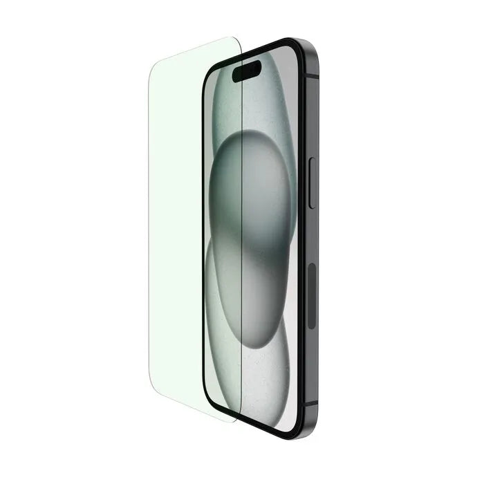 UltraGlass 2 Blue Light Filter Screen Protector for iPhone 15/14 Pro - Application System