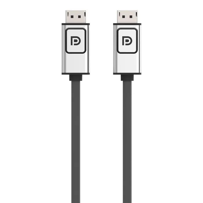 DisplayPort 1.2 Cable with Latches, M/M, 4k