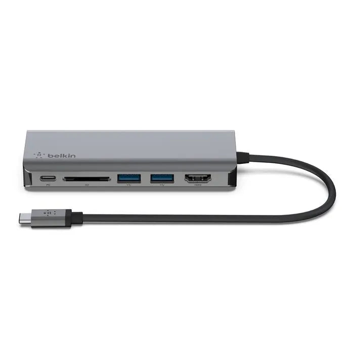 USB-C 6-in-1 Multiport, Space Gray
