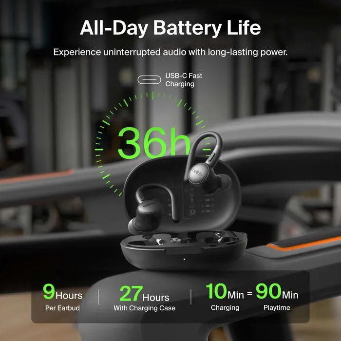 True Wireless Earbuds, Black