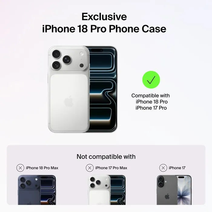 Grip Series Case for iPhone 18/17, Burgundy