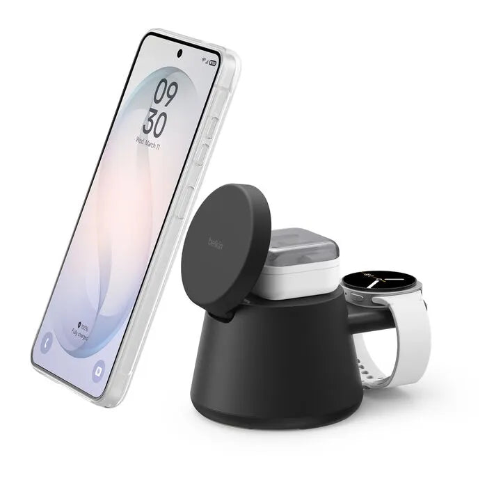 Modular Charging Dock with Qi2 25W, Black