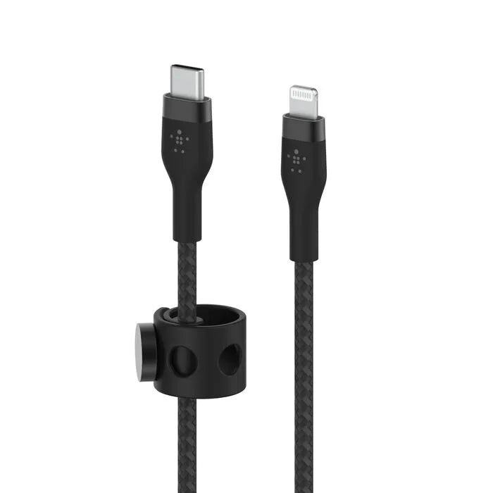 USB-C Cable with Lightning Connector, Black