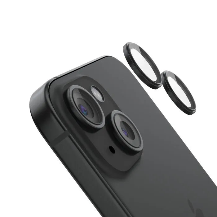TemperedGlass Camera Lens Protector 2-Pack for iPhone 15 / iPhone 15 Plus
