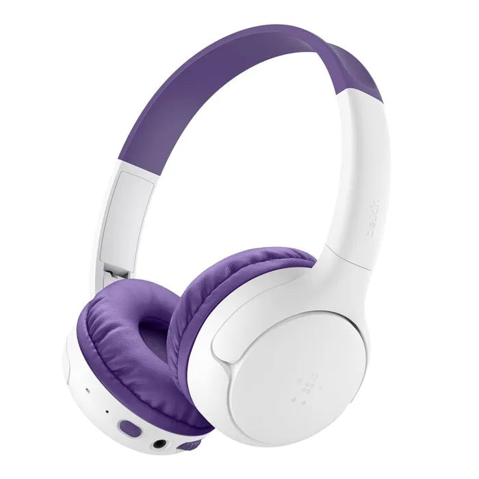 Wireless On-Ear Headphones for Kids, Purple